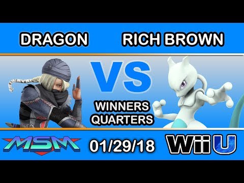 MSM 131 - Dragon (Sheik) Vs. Rich Brown (Mewtwo) Winners Quarters - Smash 4