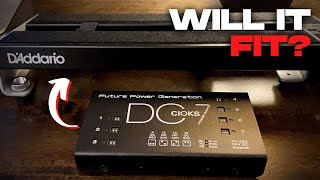 Video thumbnail for How the Cioks DC7 fits under the D'Addario XPND Pedalboard! by Hey Worship Leader