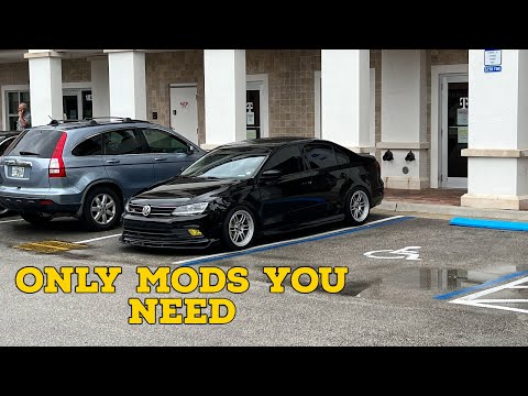 TOP 3 BEST MODS for MK6 / MK7 JETTA