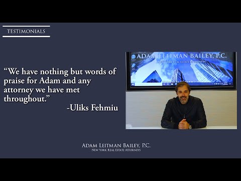 “We have nothing but words of praise for Adam and any attorney we have met throughout” – Uliks Fehmiu, Actor and Owner of Café d’Avignon testimonial video thumbnail