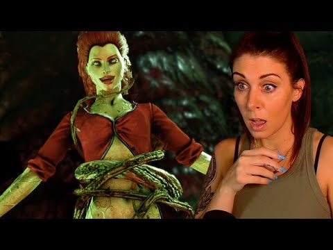 POISON IVY BOSS FIGHT! -  BATMAN: Arkham Asylum pt9 - Blind Playthrough #PS5