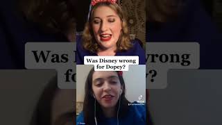 Was Disney wrong for Dopey?