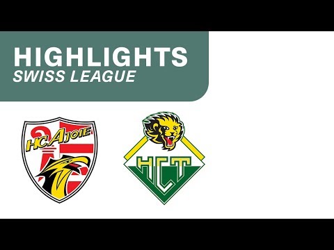 Ajoie vs. Thurgau 3:2 - Highlights Swiss League