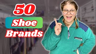 The 50 BEST SHOE BRANDS to Thrift & Resell Online in 2023! Selling on Poshmark, eBay, & Mercari!