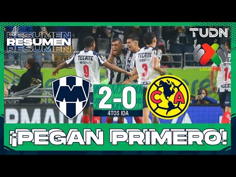Highlights and goals - Monterrey vs América | Liga MX - Quarterfinals Apertura 2025 | TUDN