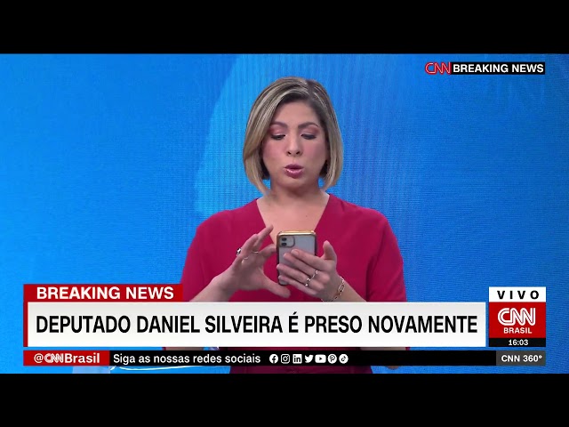 Daniel Silveira é preso novamente; Moraes afirma que deputado violou domiciliar