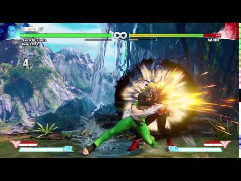 SFV - Laura - 4 Hit BnB Combo (Meterless)