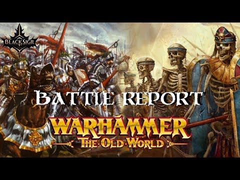 Empire of Man vs Tomb Kings of Khemri | 2000pts Battle Report | Warhammer: The Old World