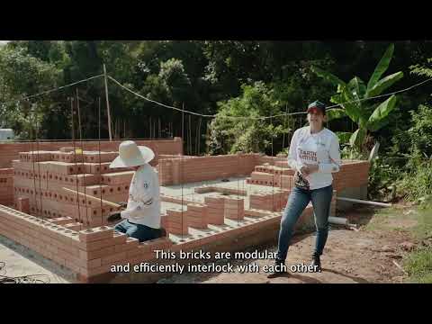 Building with Interlocking Compressed Earth Bricks by Earth Natives NFTs