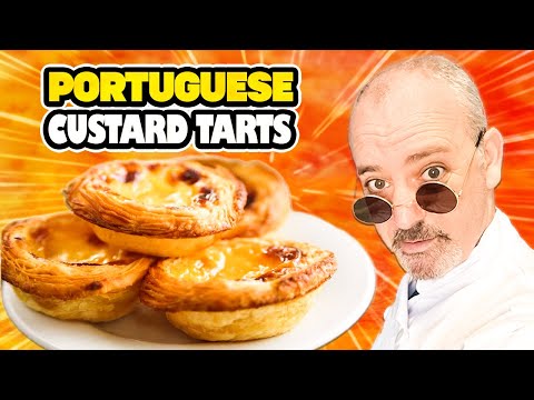 How To Make Pastéis De Nata AKA Portuguese Custard Tarts | Learn How To Make Pastéis de Nata