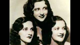Boswell Sisters - Gee But I&#39;d Like To Make You Happy 1930