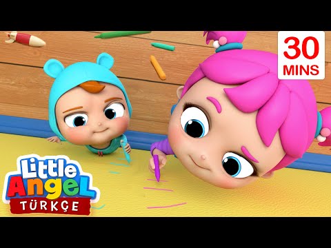 Can Bebek Sağlıkla Ve Neşeyle Büyüyor | Eğlenceli Ve Öğretici Çocuk şarkıları | Little Angel Türkçe