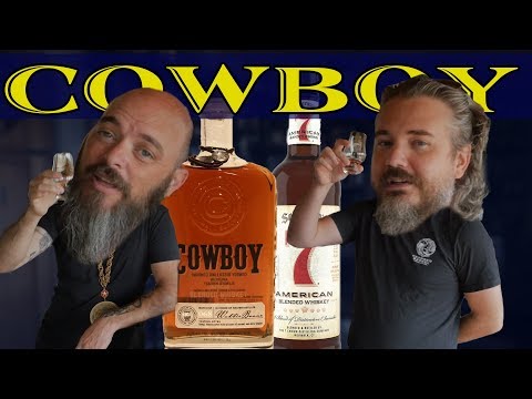 Cowboy American Blended Whiskey with Seagram's 7 Crown Comparison.
