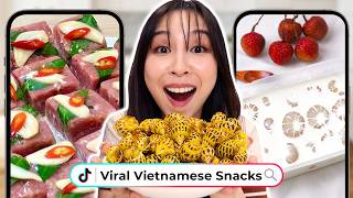 Trying VIRAL Vietnamese Snacks (Balut, Snails + Fermented Pork 😲)
