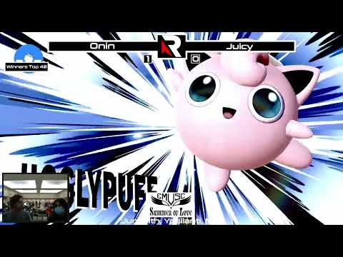 Onin (Steve) vs Juicy (Jigglypuff) - EMUSC Summer of Love Winners Top 48