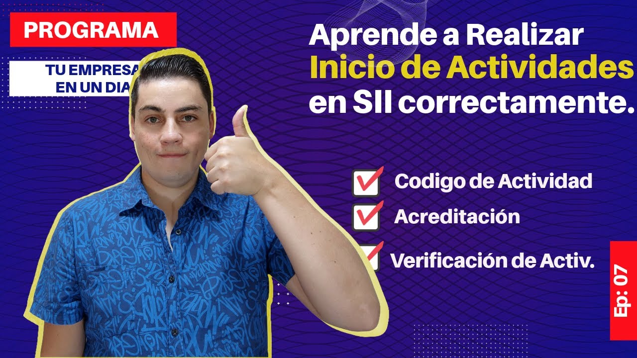Como REALIZAR INICIO de ACTIVIDADES SII 2024 ✅[EP 07] | PROGRAMA Paso A Paso