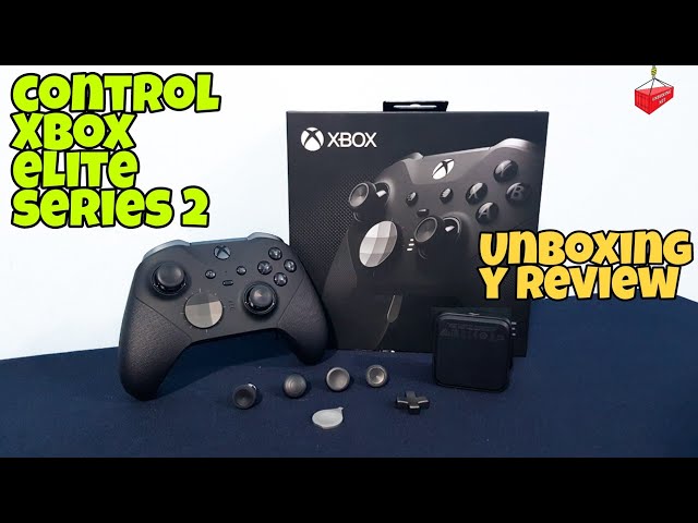 Vídeo relacionado con PlayVital Funda de Silicona para Xbox Elite Serie 2 Mando Protectora Antideslizante Funda de Goma Case Cover Ergonómico con 2 Tapas de Joysitck para Xbox Elite Serie 2 Core(Edición Samurai-Negro)