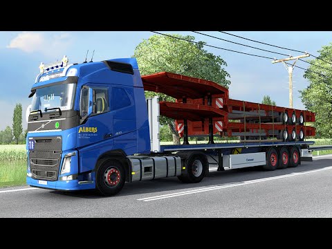 [ETS2 1.36 Beta] Euro Truck Simulator 2 - NaturaLux Graphic - Volvo FH16 - Prin tarile baltice