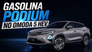 COLOQUEI GASOLINA PODIUM NO MEU OMODA 5 HEV..... Fez alguma diferença?