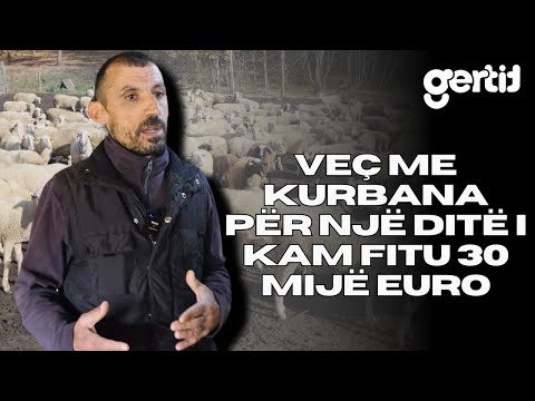 I kam kapital Kafshë 80 mijë Euro - Hidajet Guri, fermeri prej Kaçanikut | Histori të Jetes