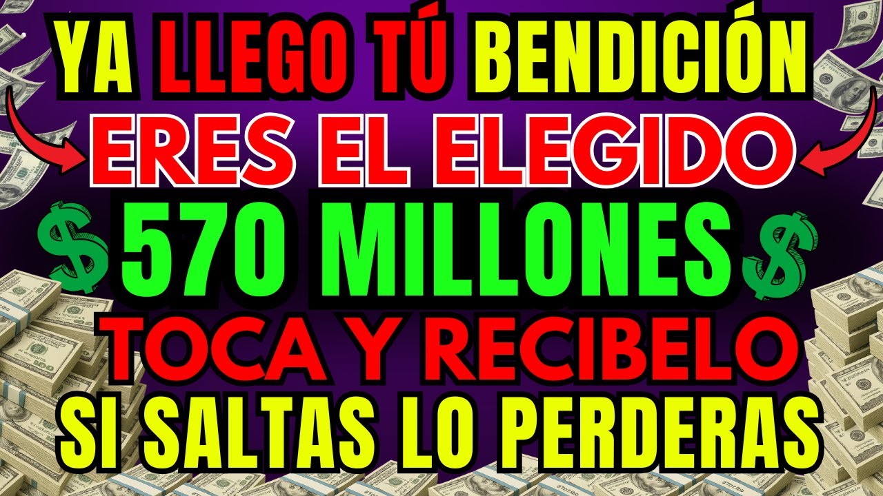 DIOS DICE: ¡LLEGÓ TU HORA! EN 3 HORAS TE HARÁS MILLONARIO 🎁 ¡NO IGNORES ESTE MENSAJE!
