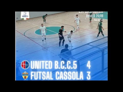 UNITED BORGORICCO CAMPETRA VS FUTSAL CASSOLA 20.09.24 serie C1