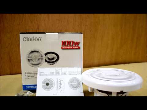 Clarion CMG1622R Marine Speaker Review