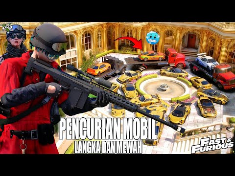 MISI EPIC !! PENCURIAN MOBIL TERLANGKA !! TUGAS PERTAMA DOBRAK ELITE !! GTA 5 ROLEPLAY