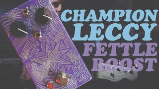 Video thumbnail for Champion Leccy: Fettle Boost // PEDAL DEMO by Demos In The Dark