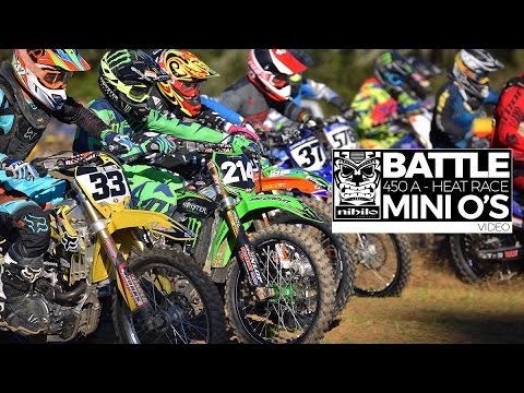 BATTLE: 450 A Heat Race - Mini O's Supercross