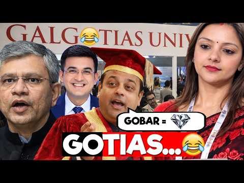 GAL-GOTIA-S ROAST😂GALGOTIA GOVERNMENT TROLLED | ASHWINI VAISHNAW RESIGN? MACRON