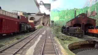 preview picture of video 'A Run on the Branch at The Neenah Menasha Model Railroad Club'