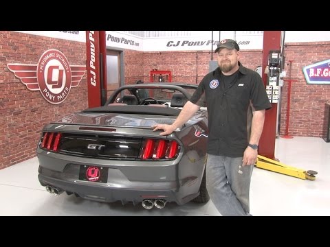 2015-2017 Mustang GT MagnaFlow Competition Series Quad Tip Installation