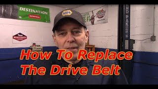How To Change The Drive Belt 2000-2005 Buick Park ave/LeSabre