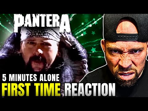 Rapper FIRST time REACTION to Pantera - 5 Minutes Alone! This just RAISED my TESTOSTERONE....