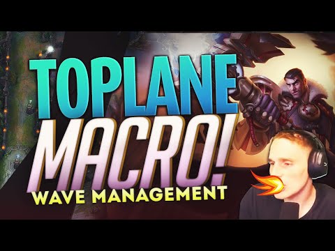 How WAVE MANAGEMENT Put me 3 LEVELS AHEAD.. Macro is my friend!! (top lane easier than jg)