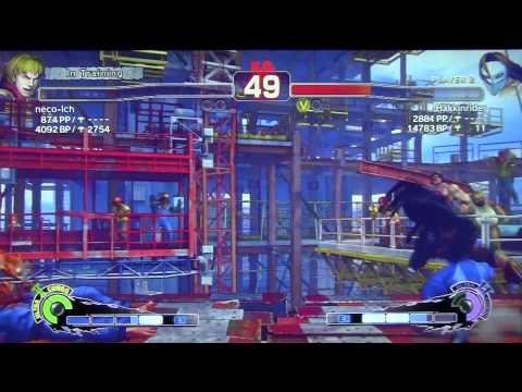 SSF4 AE RANKED MATCH neco-lch (KEN) VS Hakkinrider (VEGA)