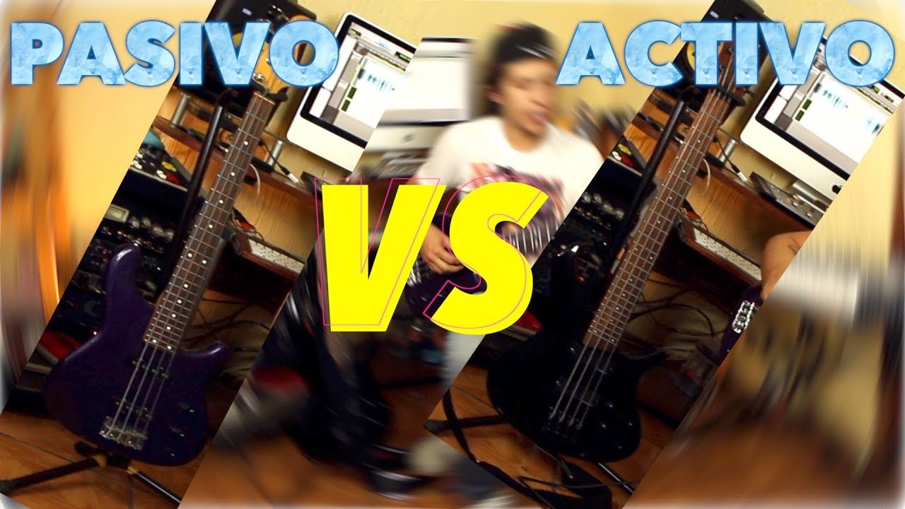 Bajos Activos Vs Bajos Pasivos | Hugo Zerecero | bass