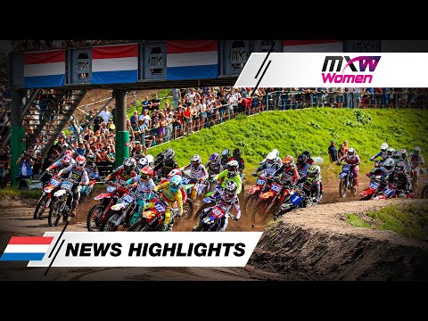 News Highlights | WMX Race 1 | MXGP of the Netherlands 2024 #MXGP #Motocross