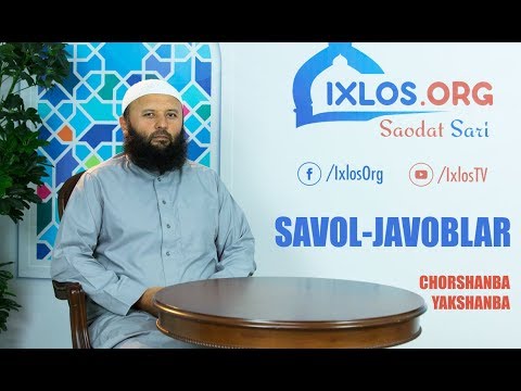 LIVE: Savol-javoblar (29.08.2018)