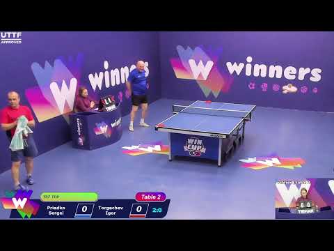 WINners CUP table 2  20.11 Priadko Sergei - Torgachev Igor   21:00