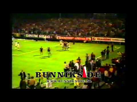 Beladen wedstrijd FC Utrecht - HSV 1981-1982