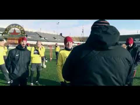 Sparta Prague supporters vs club manager & Andrea Stramaccioni