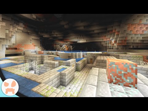 EXPLORING NEW MINECRAFT CAVES IN SURVIVAL!