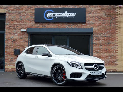 2018 67 Reg - Mercedes-Benz GLA45 AMG 2.0 (375bhp) (Premium) 4MATIC Speedshift