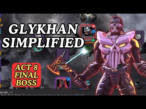 Simplified Guide - All You Need to Smash Act 8.4.6 Final Glykhan Boss!