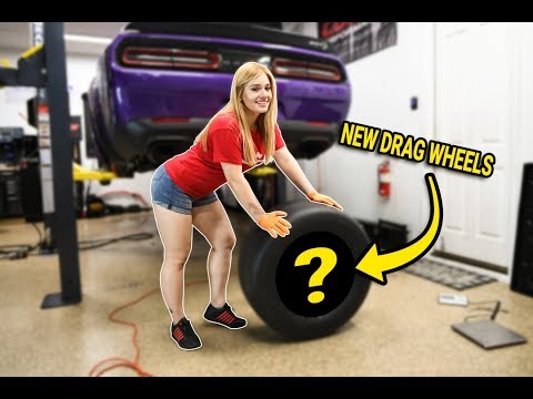 AWESOME DRAG WHEELS for MY 1000HP Dodge HELLCAT REDEYE BUILD!! - Part 3