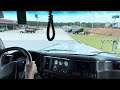 Peterbilt 589 dump truck 18 speed automated Paccar tx-18 pro ride along, test drive. #peterbilt