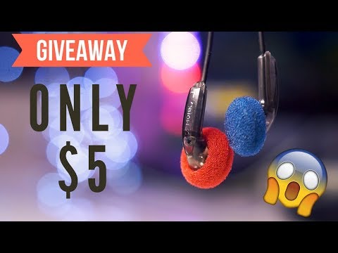 Most Amazing Earbuds for $5 | Ve Monk Plus Review + Giveaway