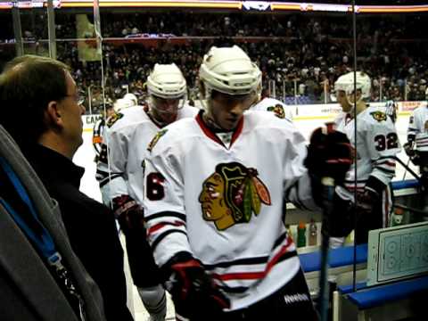 Blackhawks @ Sabres Chicago Bench